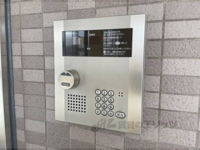 オートロック　故障中