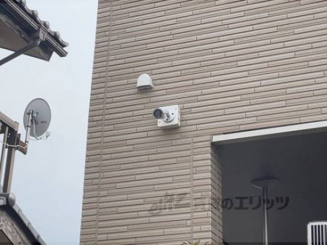 カメラ　駐車場、駐輪場、ロビー