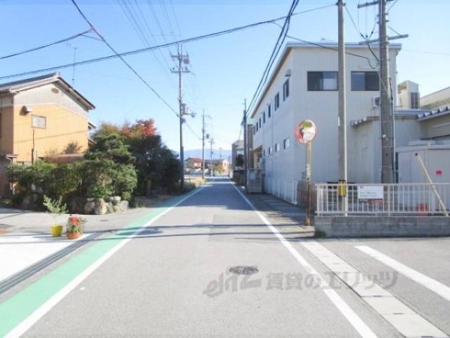 前面道路
