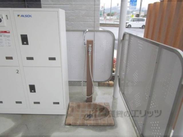 ペット足洗い場