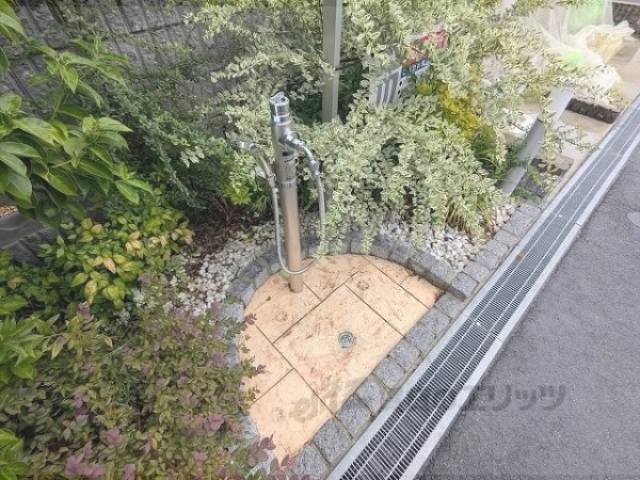 ペット足洗い場