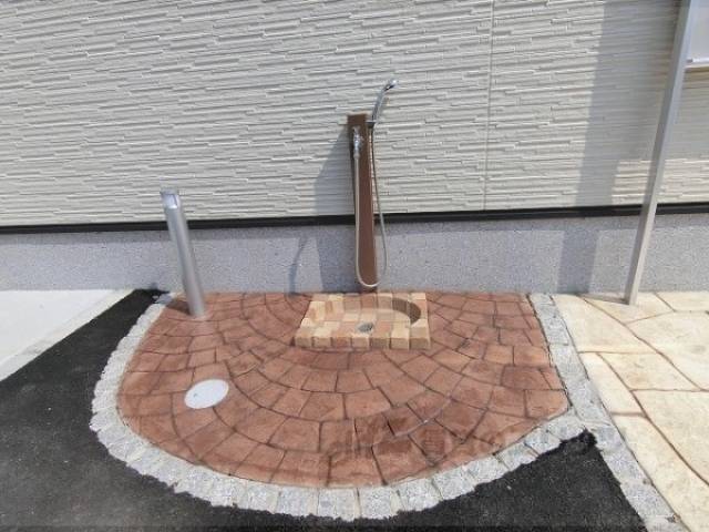 ペット足洗い場