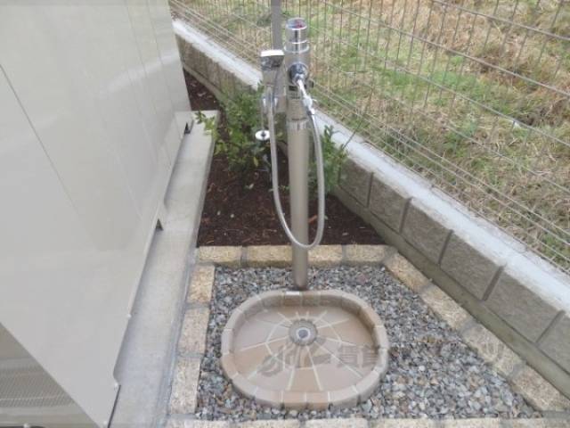 ペット用足洗い場