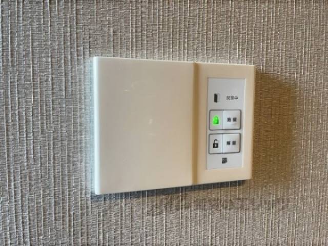 ロック解錠ボタン