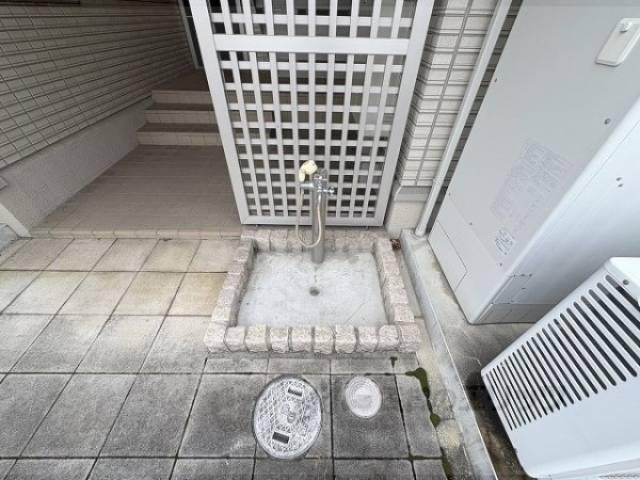 ペット足洗い場