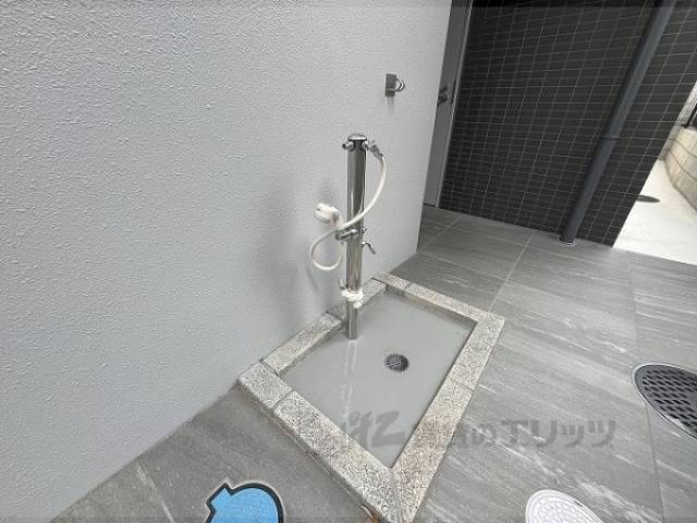 ペット足洗い場