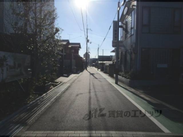 前面道路