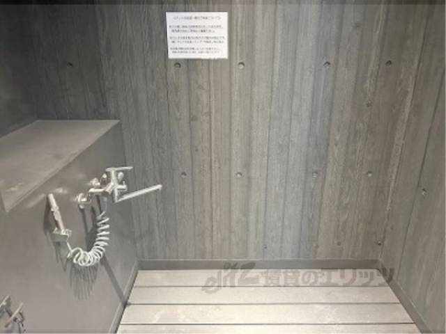 ペット用足洗い場