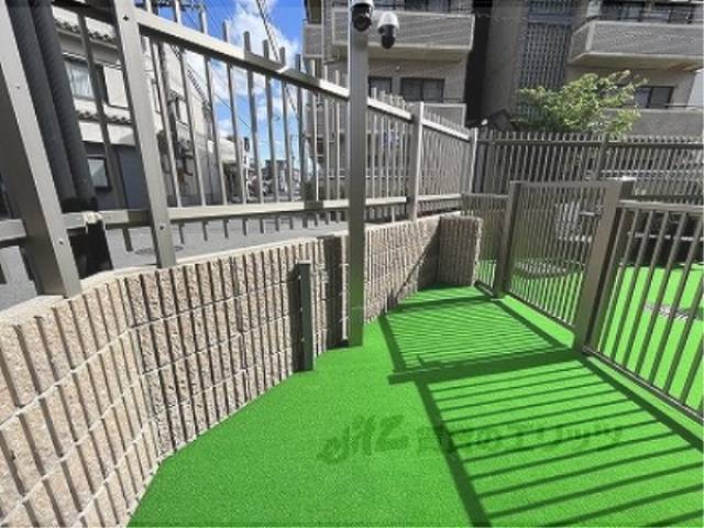 ペット足洗い場