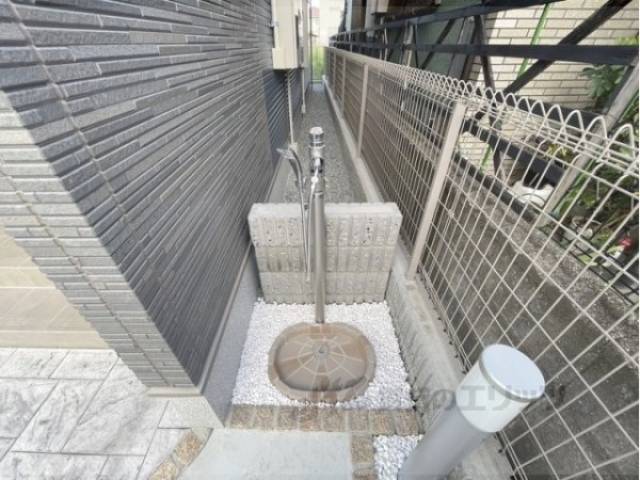 ペット足洗い場
