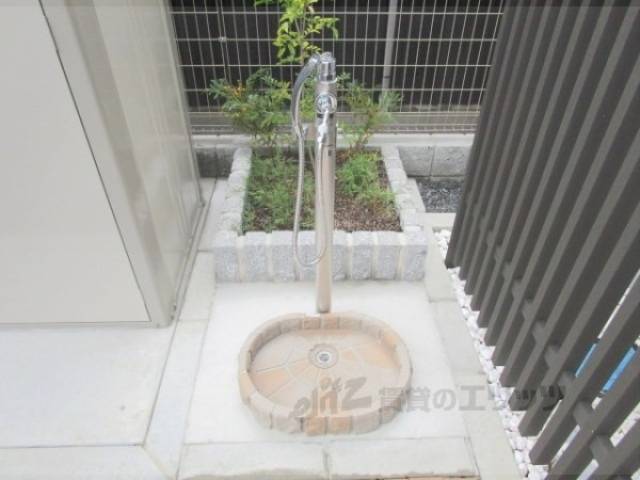 ペット足洗い場
