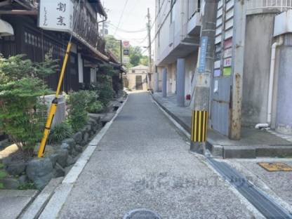 前面道路