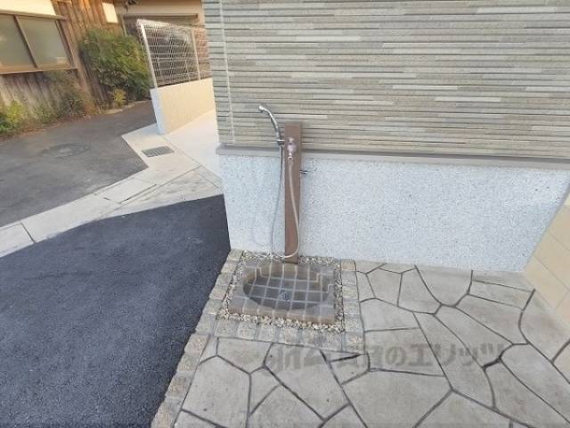 ペット足洗い場