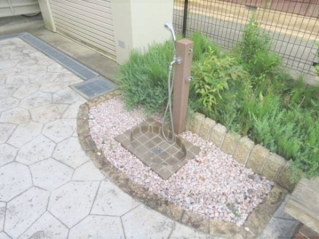 ペット足洗場