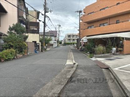 前面道路　敷地前面道路