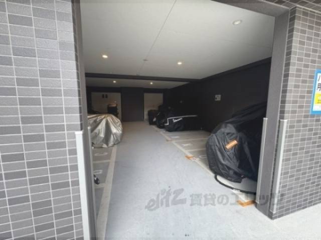 駐輪場　バイク