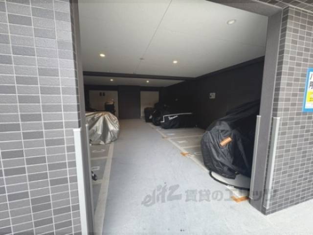 駐輪場　バイク