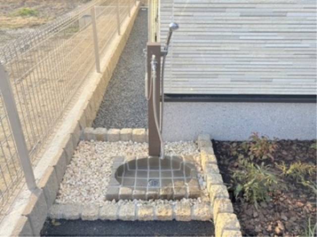 ペット足洗い場