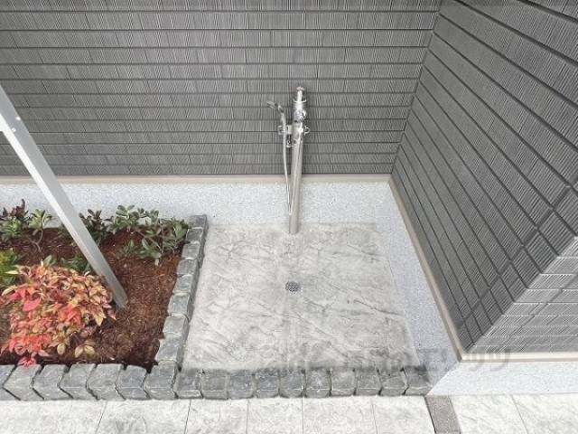 ペット足洗い場
