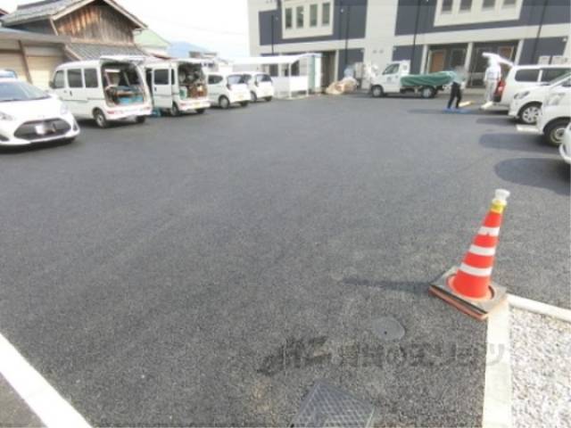 駐車場　工事中