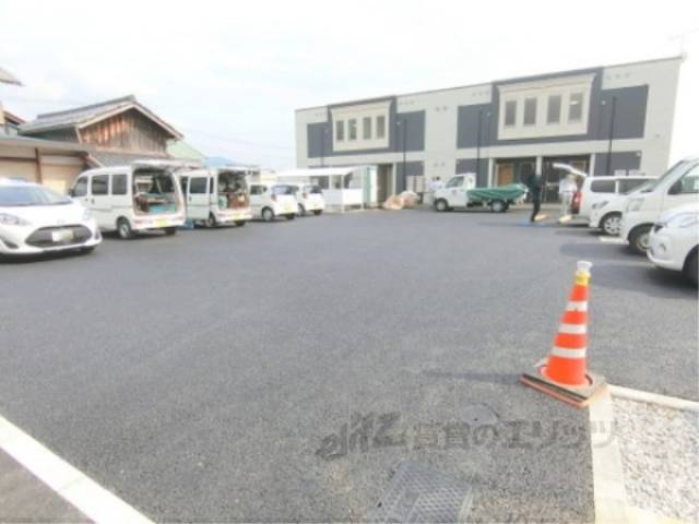 駐車場　工事中