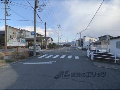 前面道路