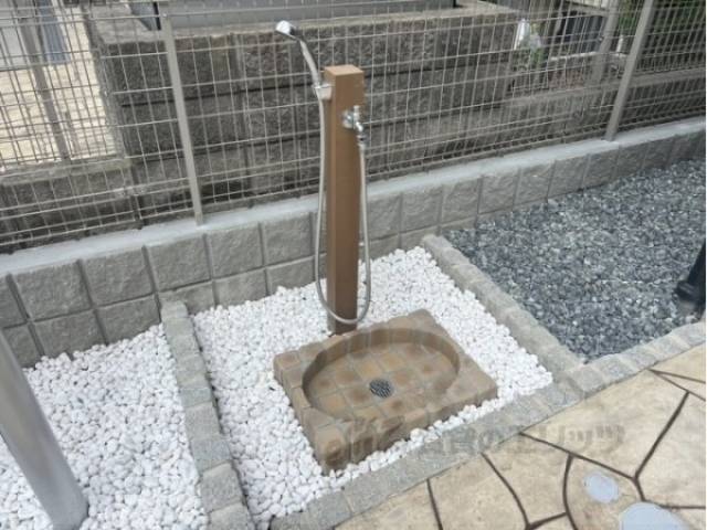 ペット足洗い場