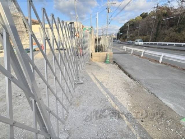 エントランス　建築中