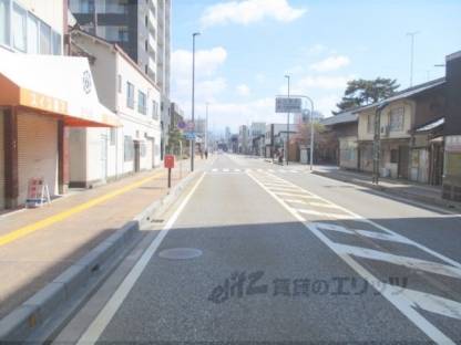 前面道路