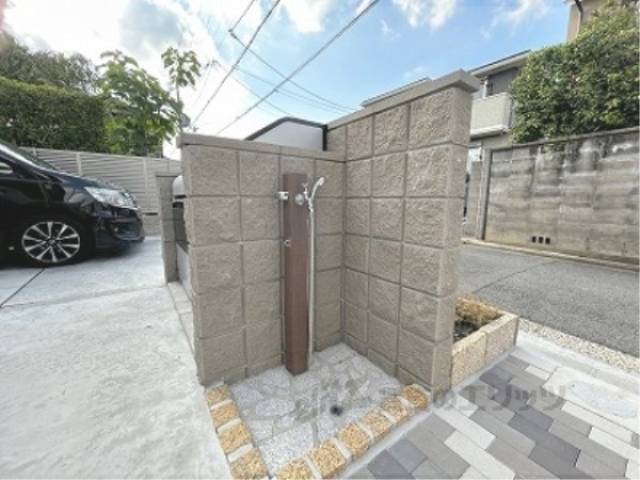 ペット足洗い場