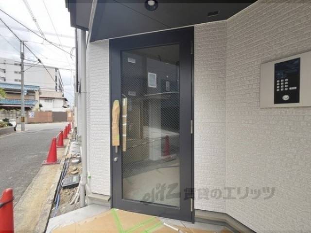 オートロック　建築中