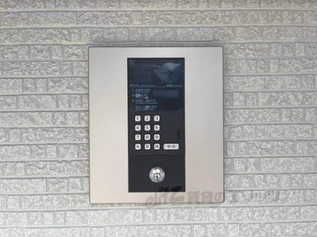 オートロック　建築中