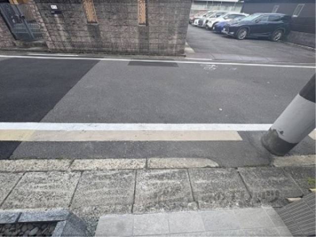 前面道路