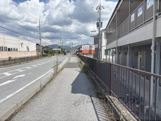 前面道路