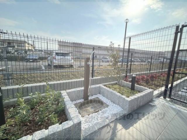 ペット足洗い場