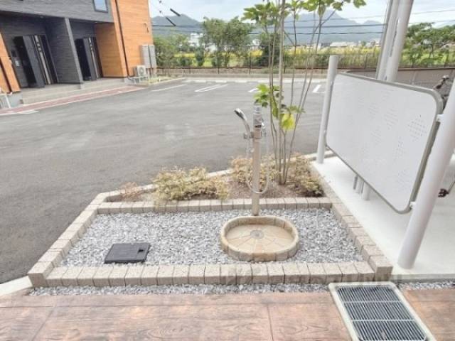 ペット足洗い場