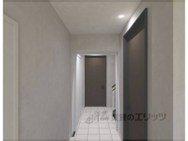 廊下　完成予想図