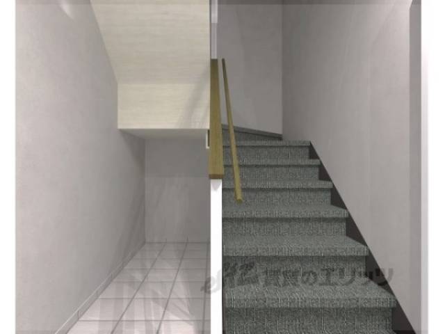 階段　完成予想図