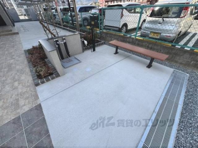 ペット足洗い場