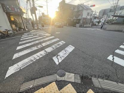 前面道路