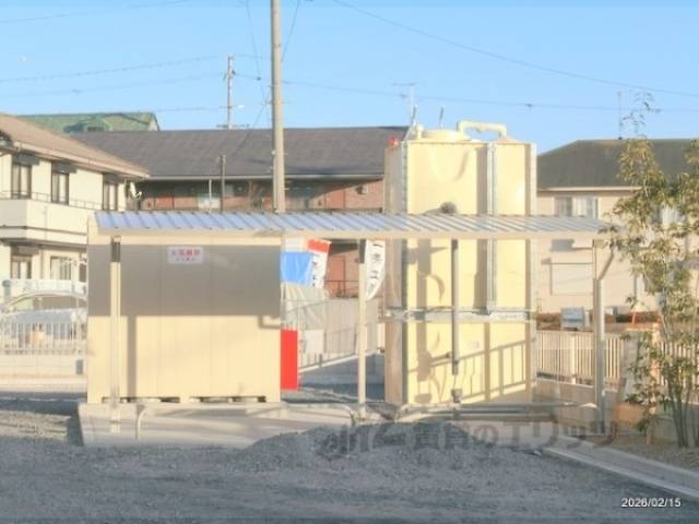 駐輪場　（工事中）