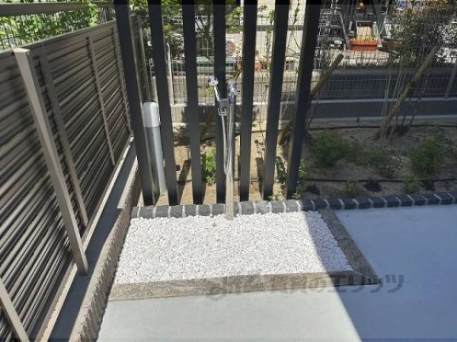 ペット足洗い場