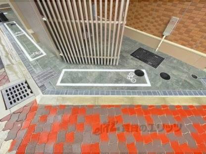 駐輪場　※来客用
