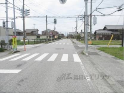 前面道路