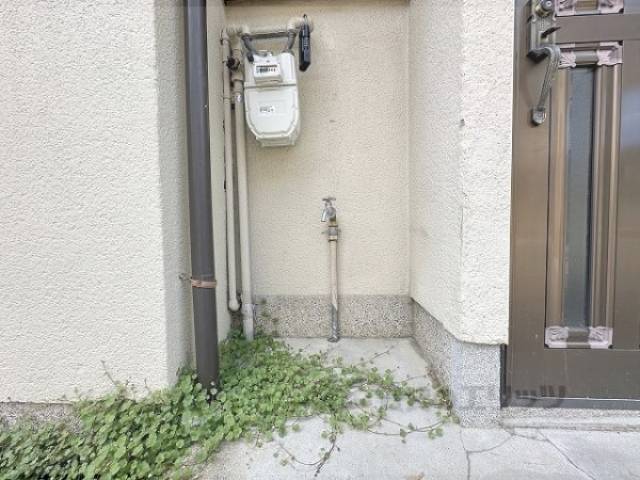 植栽　水道あり