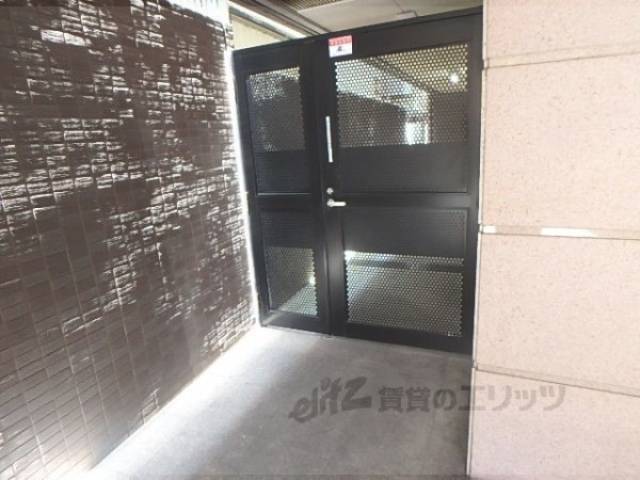駐輪場　入り口です