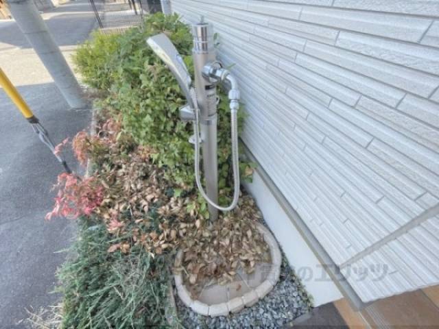 ペットの足洗い場