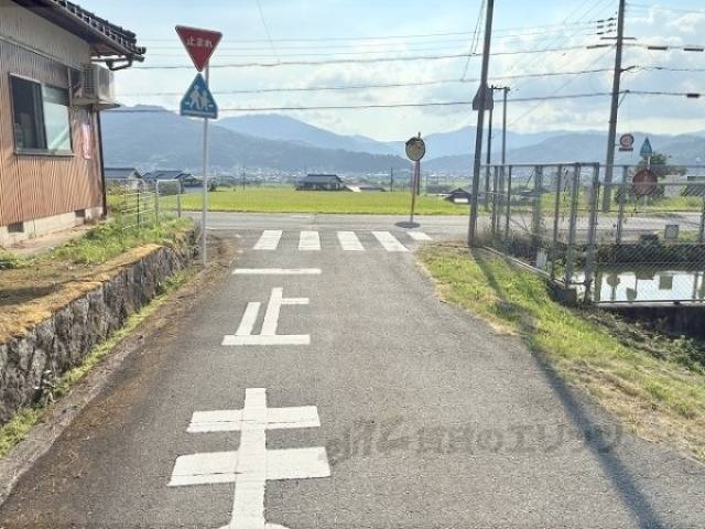 前面道路