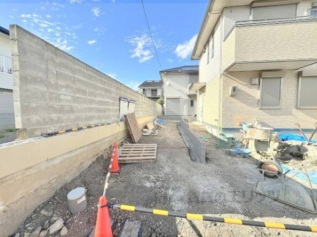 通路　工事中