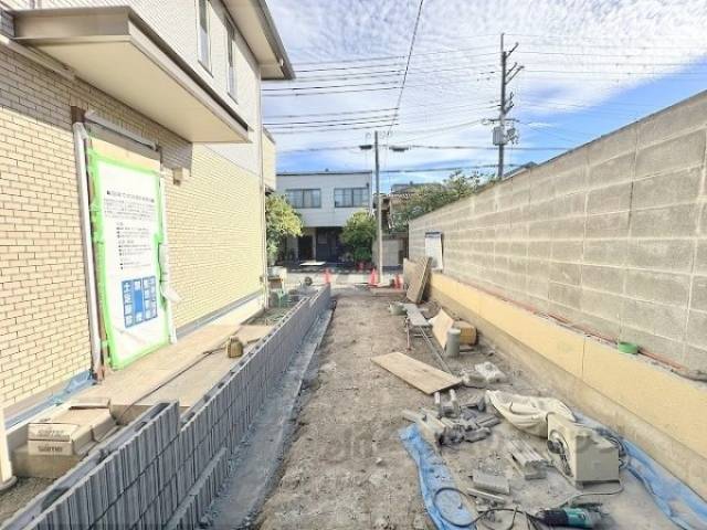 通路　工事中